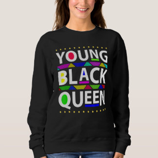 Moletom Young Black Queen Black History Month Girls Kids