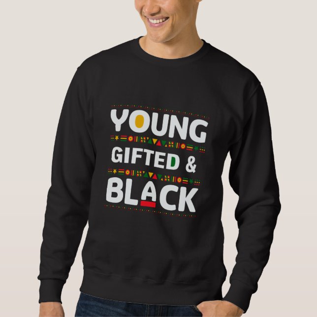 Moletom Young ed And Black Black Pride Costume Men Women (Frente)