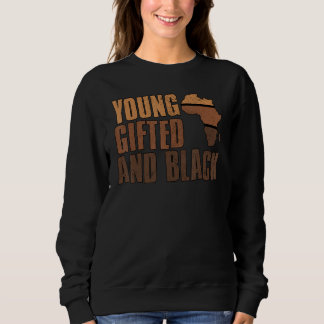 Moletom Young ed And Black Girl  Melanin Queen Girls Kids 