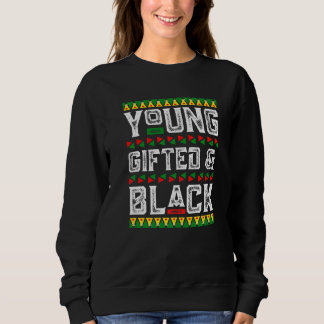 Moletom Young Gifted & Black History African American BLM 