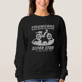 Moletom Youngers Train Depot & Moped Super Store