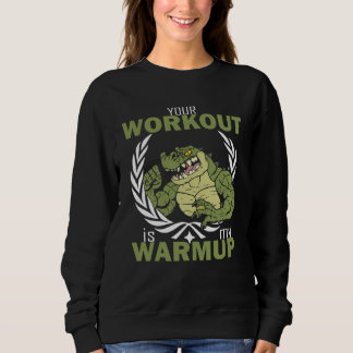 Moletom Your Workout Is My Warm Up  Workout Fitness Gym Pu