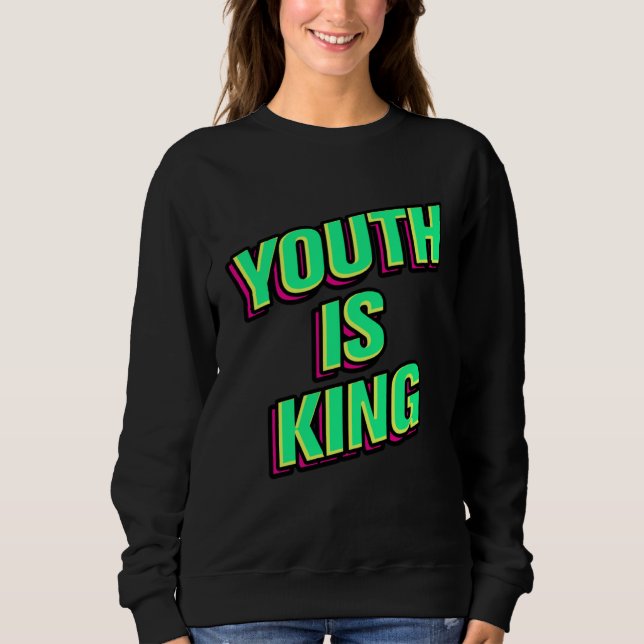 Moletom Youth Is King (Frente)