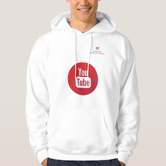 Moletom Youtube Hoodies (Frente)