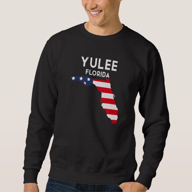 Moletom Yulee Florida USA State America Travel Floridian   (Frente)