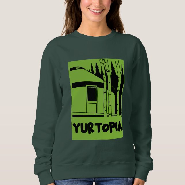 Moletom Yurt Living In Nature (Frente)