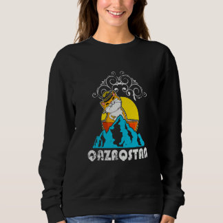 Moletom Yurta República do Cazaquistão Qazaqstan bandeira
