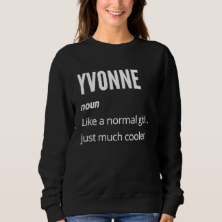 Moletom Yvonne Substantivo Como um Normal Só que Muito Ma