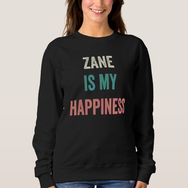 Moletom Zane É Minha Felicidade (Frente)