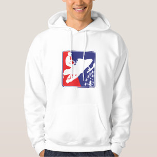 Moletom zazzelo vermelho-branco-azul-trenó