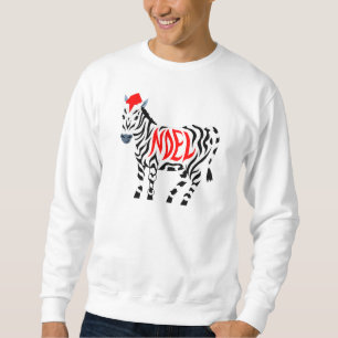 Moletom Zebra de Noel do Natal