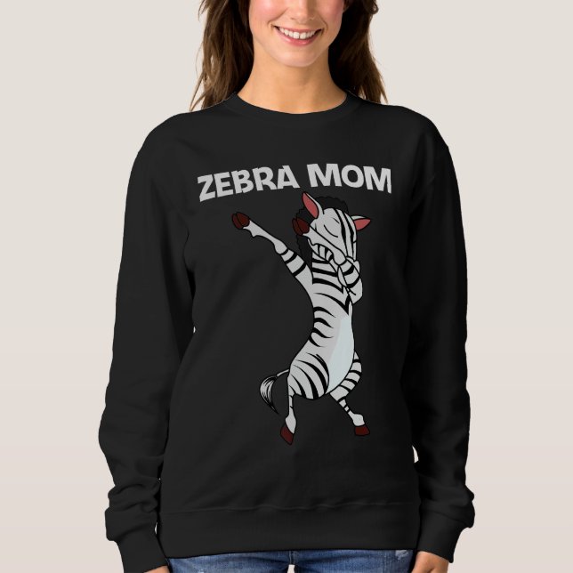 Moletom Zebra For Mom Mother African Zoo Animal (Frente)