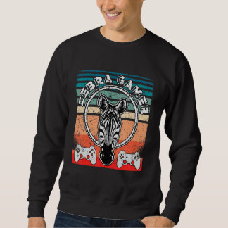 Moletom Zebra Gamer Não Pode Ouvir Você Estou Jogando Zebr