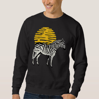 Moletom Zebra Graphic Impressão Love Nature Zebras Wildli