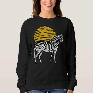Moletom Zebra Graphic Impressão Love Nature Zebras Wildli