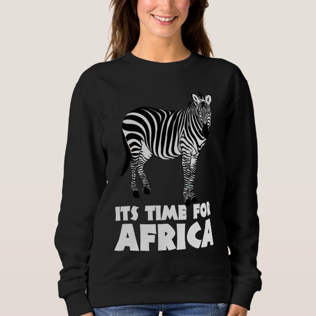 Moletom Zebra Horse Africa Animal Safari Boy Wild (Frente)