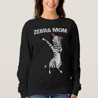 Moletom Zebra Para a Mãe Africana Animal de Zoológico