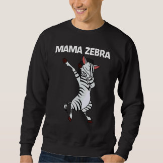 Moletom Zebra Para Mulheres Mãe Africano Zoológico Animal