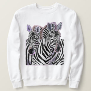 Moletom Zebras Hug - Pintura