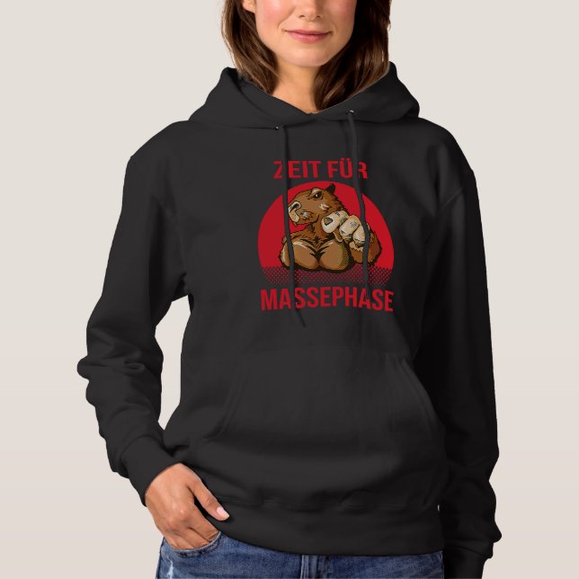 Moletom Zeit Für Massephase Backprint Bodybuilding (Frente)