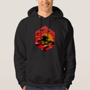 Moletom Zen Buddhist Gardening Japonês Estético Sunset B