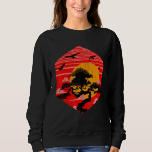 Moletom Zen Buddhist Gardening Japonês Estético Sunset B