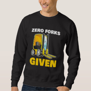 Moletom Zero Garfos Dados para todos os Trabalhadores da C
