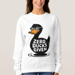 Moletom Zero Patos Dados - Design Engraçado e Legal de Pat