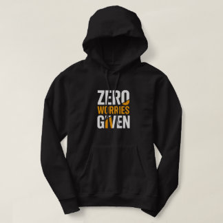 Moletom Zero Worries Given Bold Hoodie