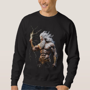 Moletom Zeus Deus do Trovão da mitologia grega Deus grego