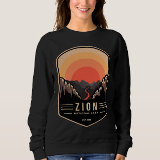 Moletom Zion National Park Retro Vintage