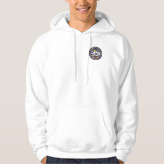 Moletom Zip Hoodie WHT, de homens de planeamento econômico