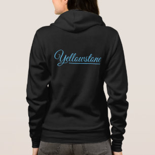 Moletom Zip Hoodie-Yellowstone feminino