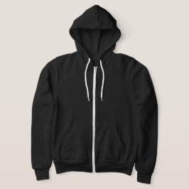 Moletom Zipper de aves com barbatanas de aves