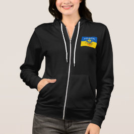 Moletom Zipper Hoodie by Bella+Canvas
