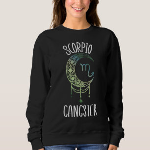 Moletom Zodiac Scorpio Coisas Para Mulheres Scorpio Gangst