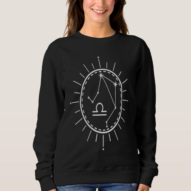 Moletom Zodiac Sign Libra Constellation (Frente)