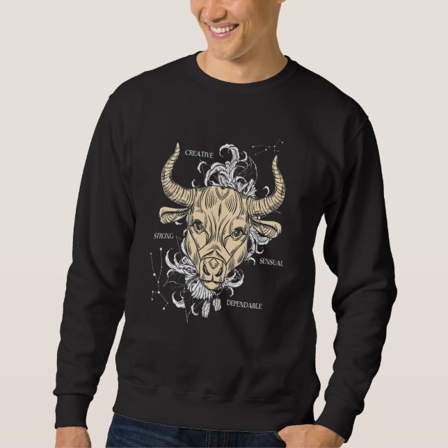 Moletom Zodiac Sign Taurus (Frente)