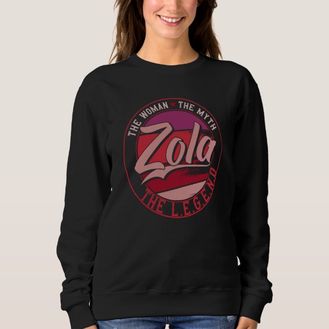 Moletom Zola a Senhora do Mito a Lenda (Frente)