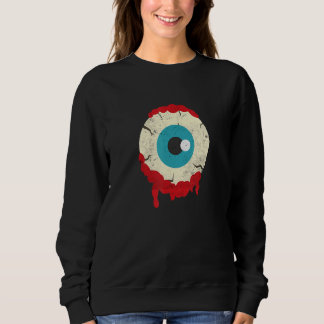 Moletom Zombie Eyeball Festa de Halloween Scarbies Famil