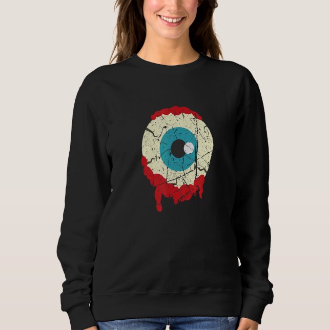 Moletom Zombie Eyeball Halloween Scary Zombie   (Frente)
