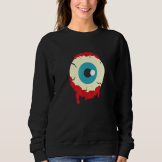 Moletom Zombie Eyeball Spooky Halloween Scary Zombies Men