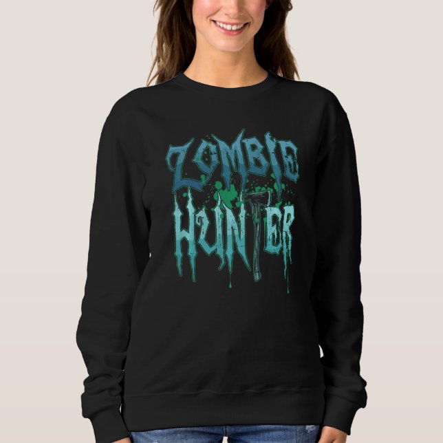 Moletom Zombie Hunter Costumes Zombies Trick Or Treat (Frente)