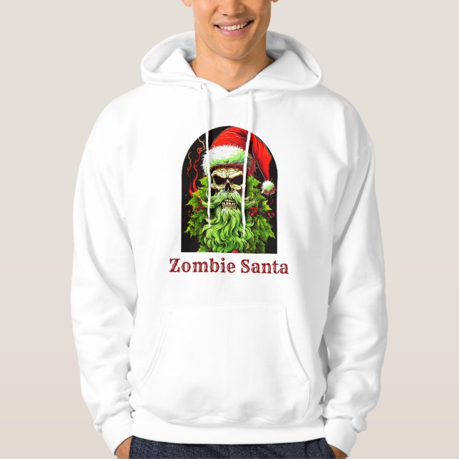 Moletom Zombie Papais noeis Hoodie (Frente)