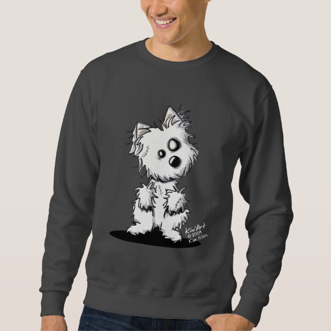 Moletom Zombie Westie Sweatshirt (Frente)