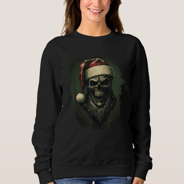 Moletom Zombie with Santa Hat (Frente)