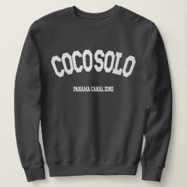 Moletom Zona do Canal do Panamá: Coco Solo Sweatshirt