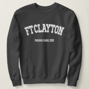 Moletom Zona Do Canal Do Panamá: Ft. Clayton Sweatshirt