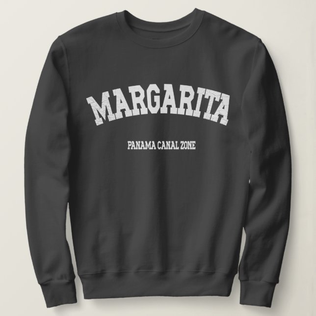 Moletom Zona do Canal do Panamá: Margarita Sweatshirt (Frente do Design)