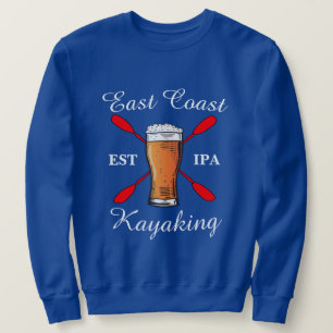 Moletom Zona Leste de Kayaking sweater est IPA cerveja